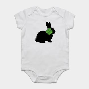 Shamrock Bunny Baby Bodysuit